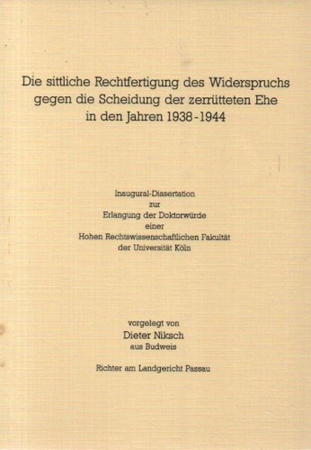 Niksch die sittliche - niksch:,