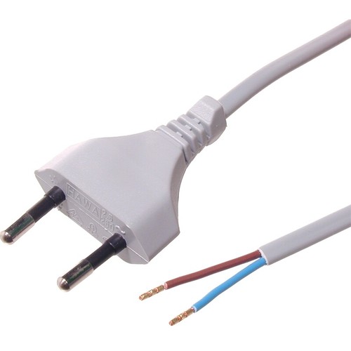Stromkabel mit europa stecker - stromkabel, europa-stecker