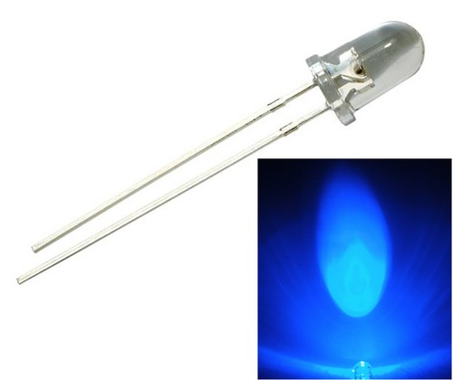 5mm led blau 12000 mcd - 5mm,