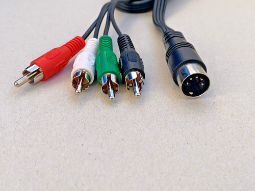 Din chinch spezialkabel mit - din/chinch,
