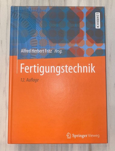 Buch fertigungstechnik 12 - fertigungstechnik, /