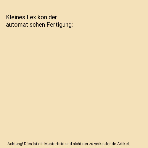 Kleines lexikon der - lexikon,