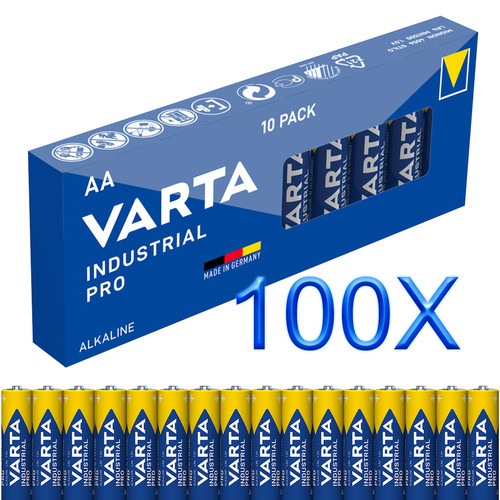 Varta industrial pro 100x - varta,